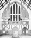 Orgel in de kerk in Den Bosch. Quelle: firma L. Verschueren. Datering: 1956.